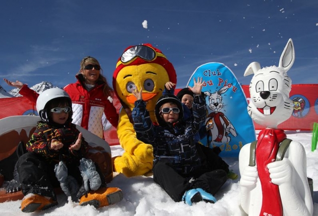 Enfants au club Piou Piou